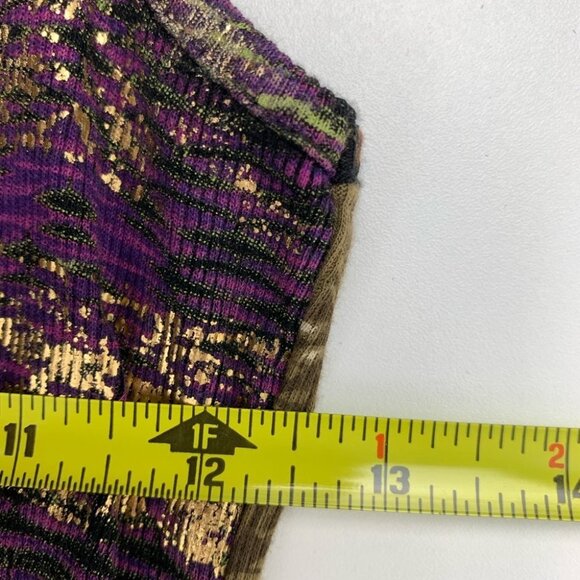 𝅺Custo Chic - Custo Barcelona Metallic Tank Dress size 2 - Picture 4 of 6